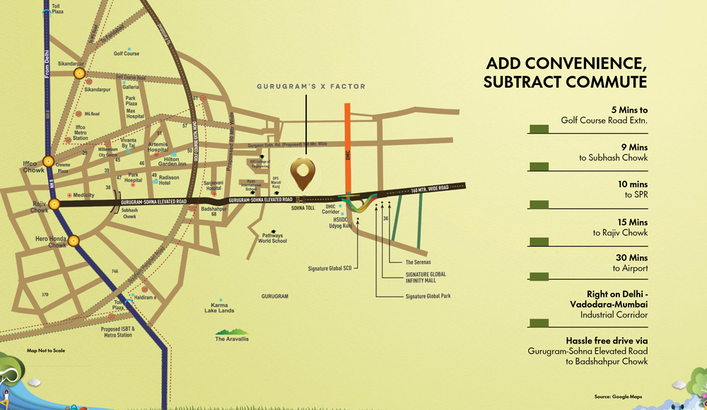 Birla Navya Location Map